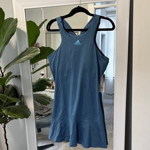 adidas Teal Racerback Tennis Dress